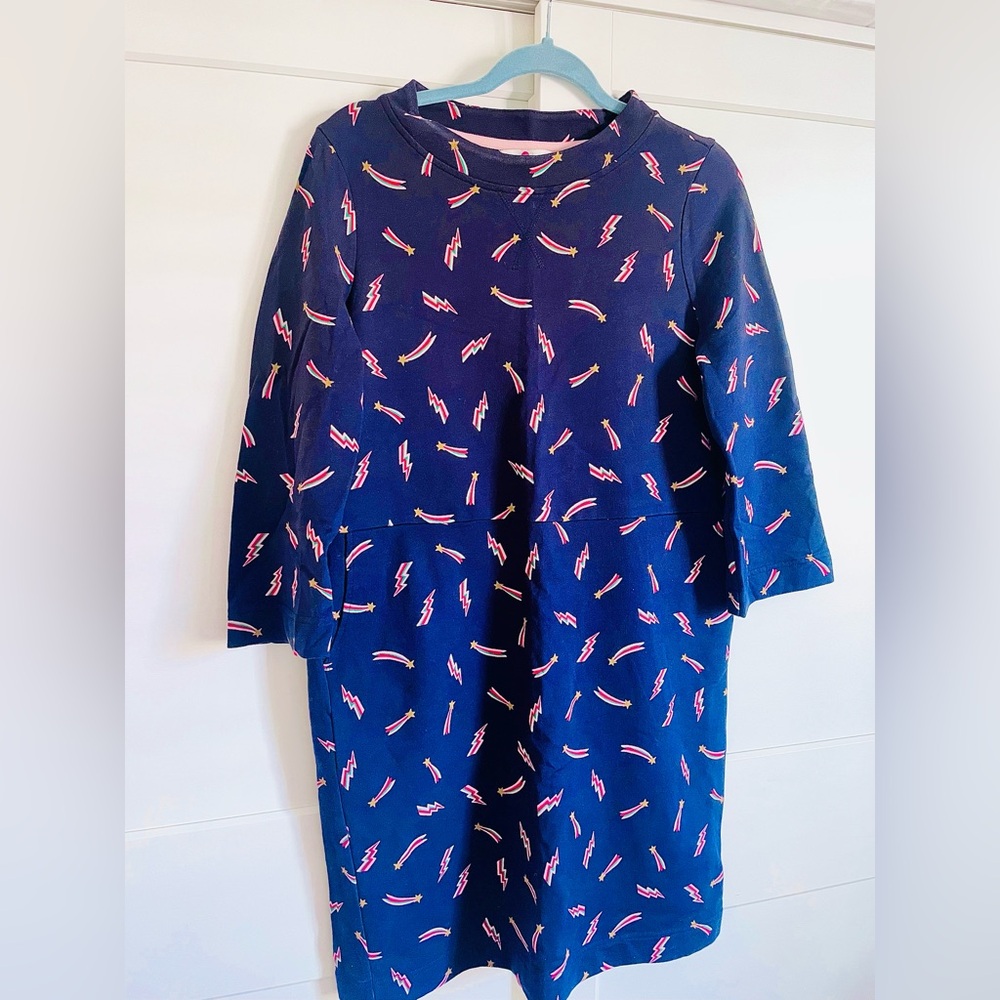 Boden Shooting Stars Sweatdress size 10
